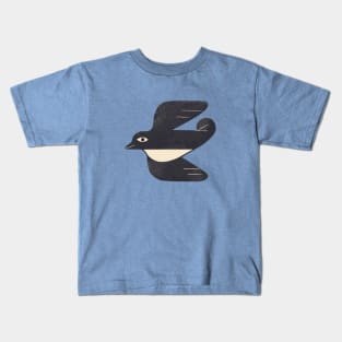 Minimal Blackbird No. 4 Kids T-Shirt